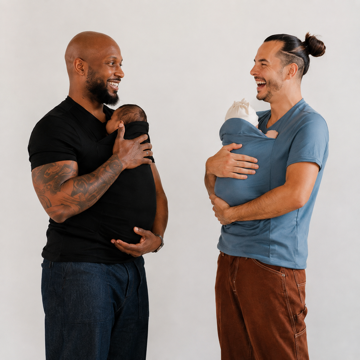 CarryMe T-shirt de Portage pour Bébé – T-shirt Confortable avec Fonction d'Allaitement