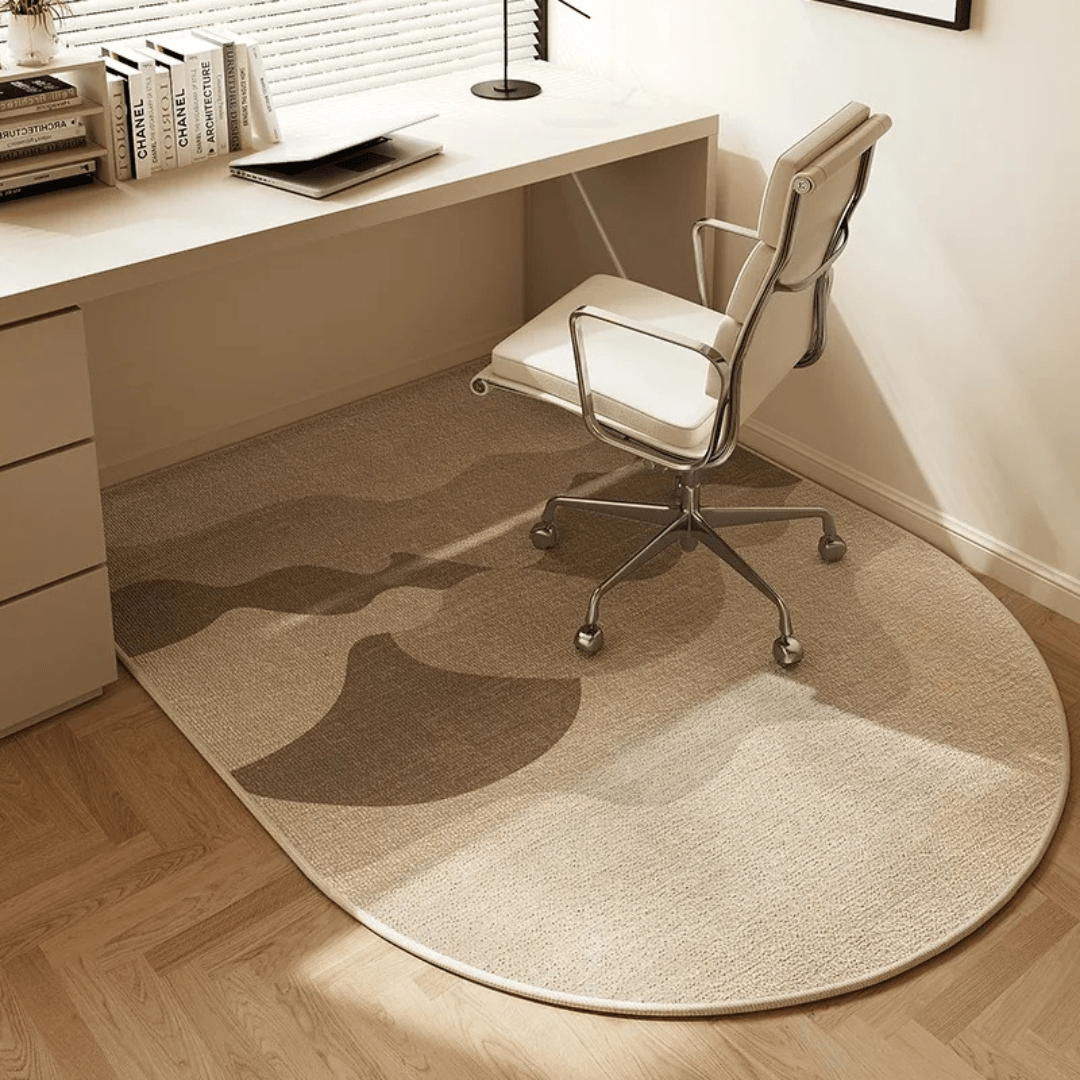 ROLLMAT - Tapis de bureau premium conçu pour protéger les tapis et les sols durs des rayures, des bosses et des dommages causés par les roulettes tout en améliorant le style de l'espace de travail