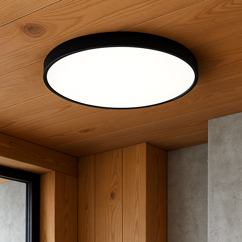 Lampe de plafond ultrafine moderne