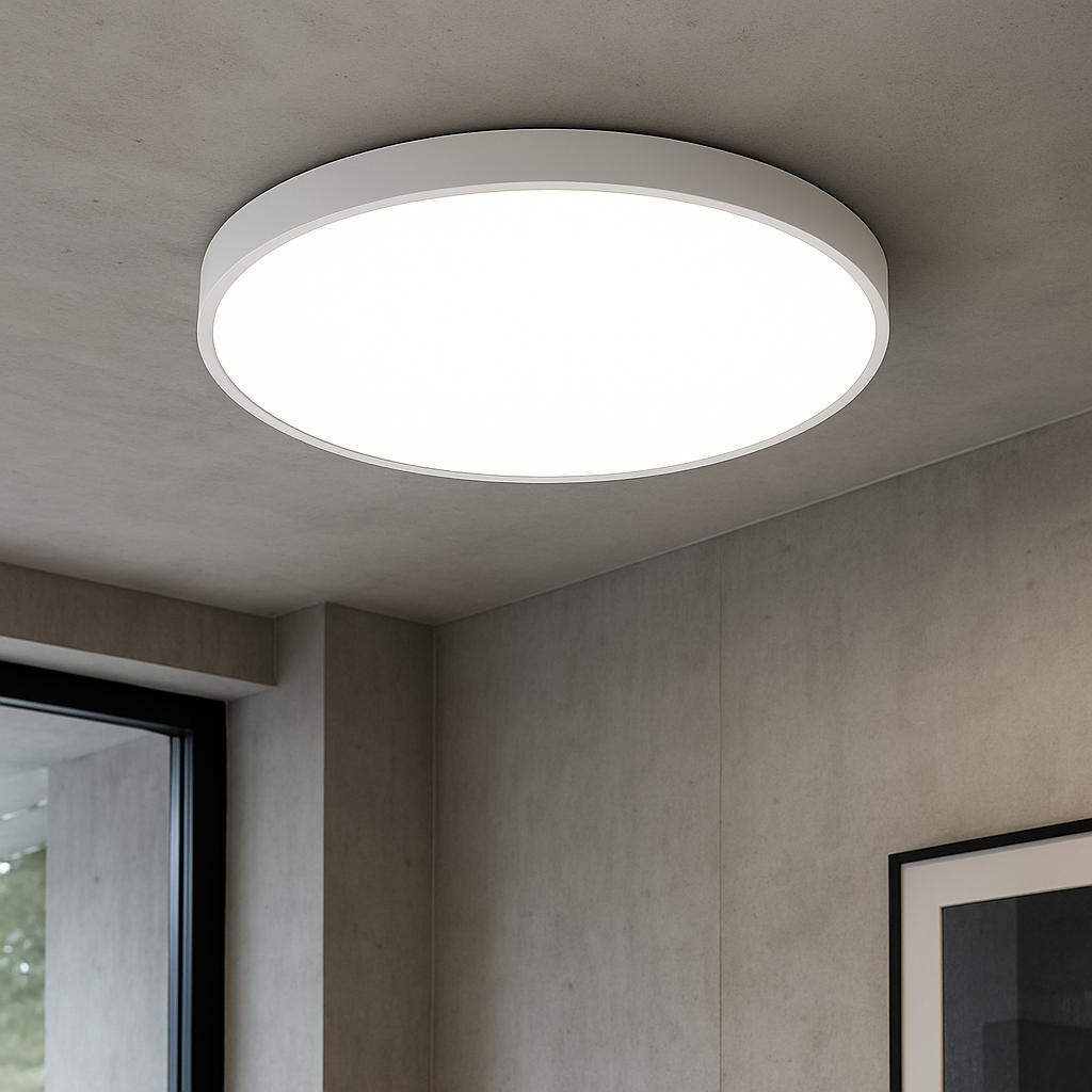 Lampe de plafond ultrafine moderne