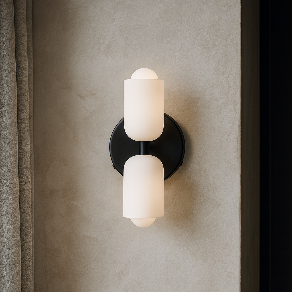 Design minimaliste du lampadaire mural Up and Down