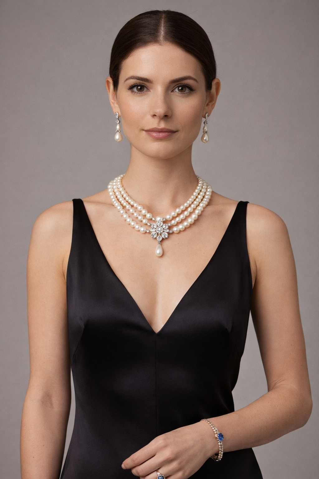 Ensemble Élégance en Dentelle Ivoire