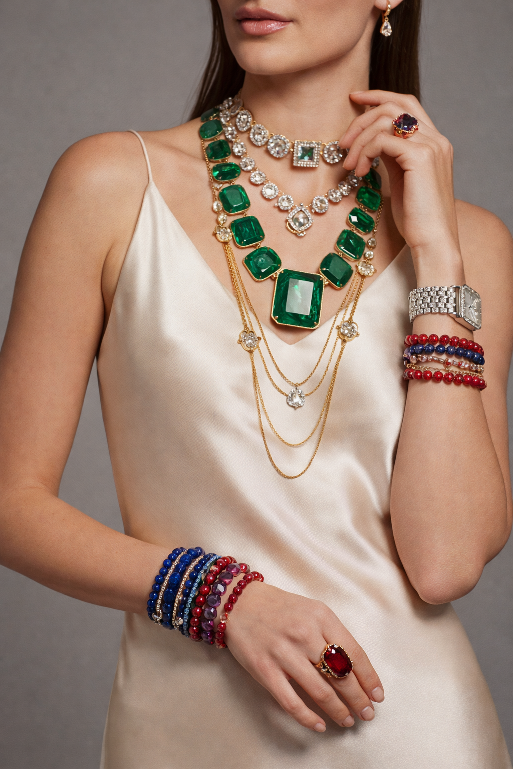 Ensemble Verdant Royale Statement