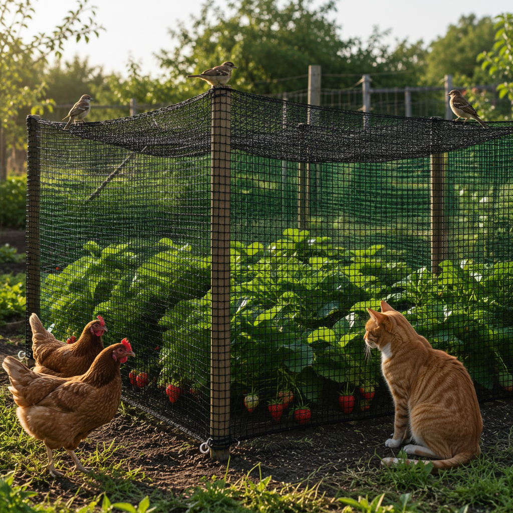 FARMGUARD – Filet de Protection pour Vergers, Oiseaux et Cerfs