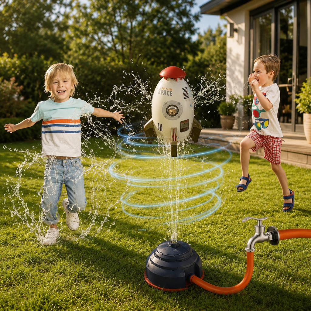 SPLASHSPIN – Arroseur Rotatif pour Amusement Estival en Plein Air