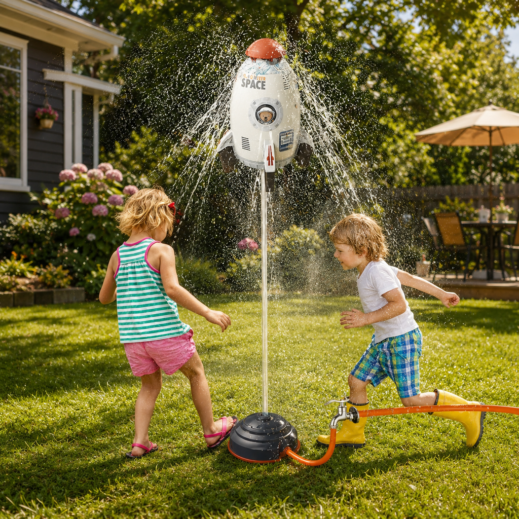 SPLASHSPIN – Arroseur Rotatif pour Amusement Estival en Plein Air