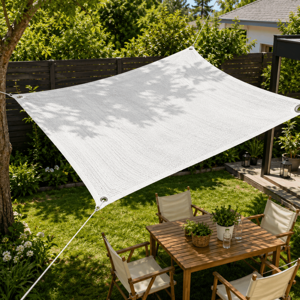 Écran d'ombre HDPE avec protection UV pour terrasse et balcon