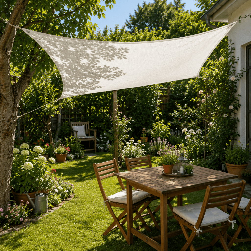 Écran d'ombre HDPE avec protection UV pour terrasse et balcon