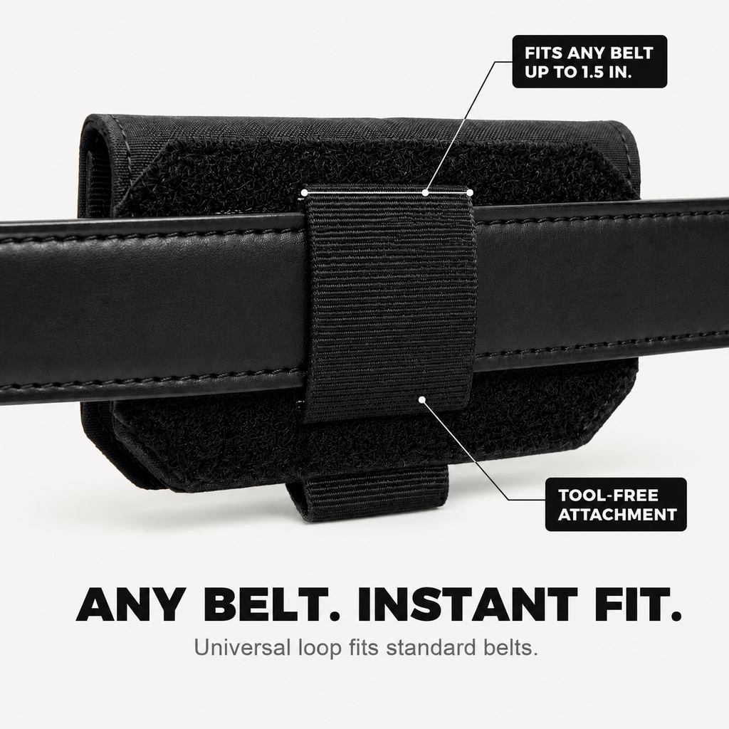 SLIMSAFE – Portefeuille de Ceinture Profil Bas pour un Rangement Pratique des Essentiels