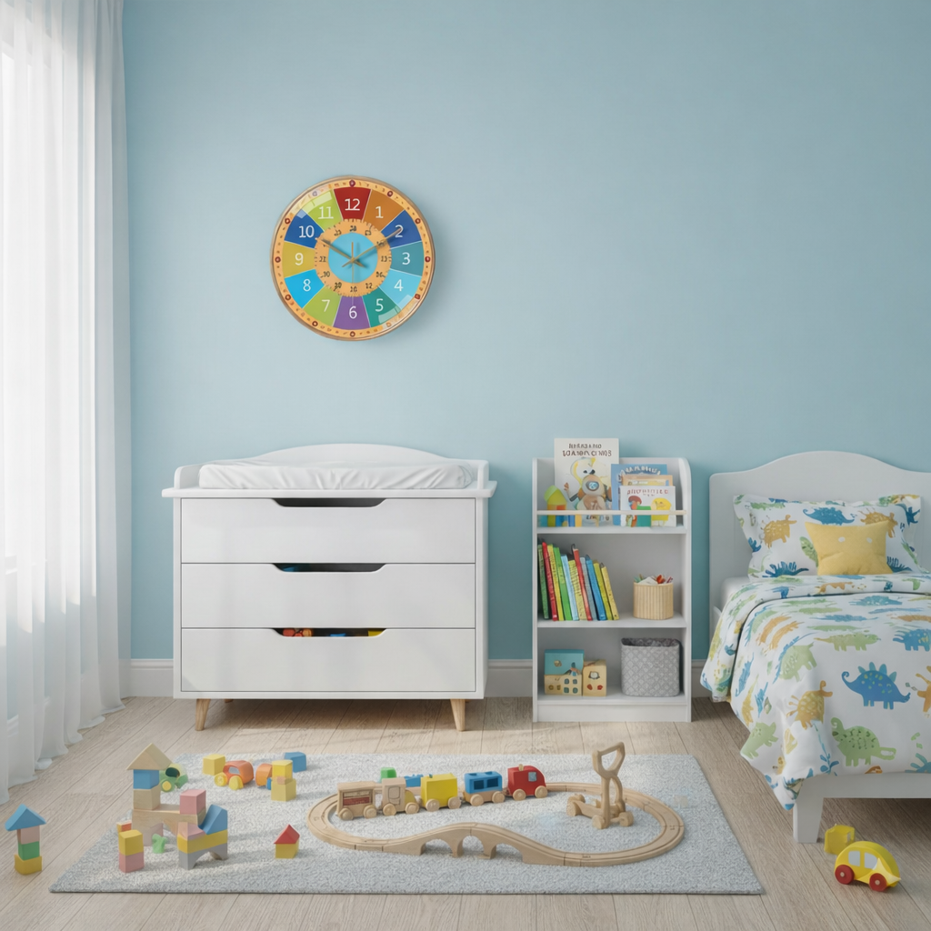 Horloge pour Tout-Petits - Apprenez à Lire l'Heure de Manière Ludique