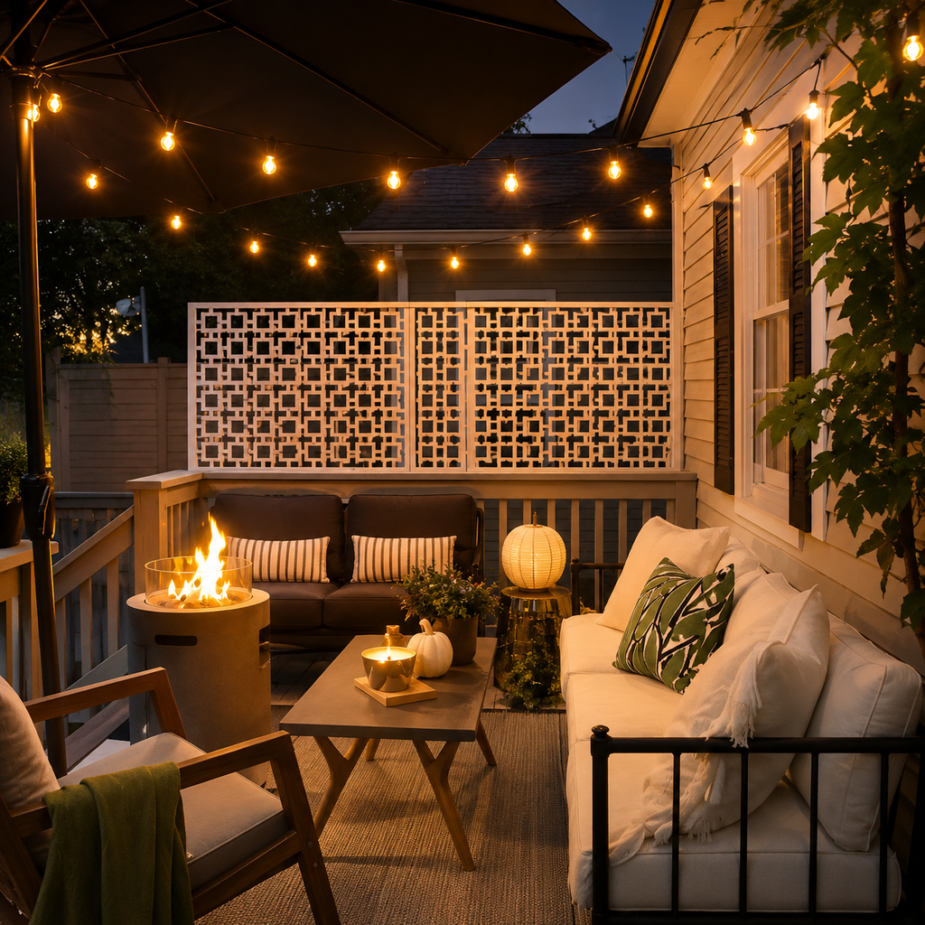 Guirlande lumineuse extérieure avec ampoules globe G40 pour terrasse et jardin