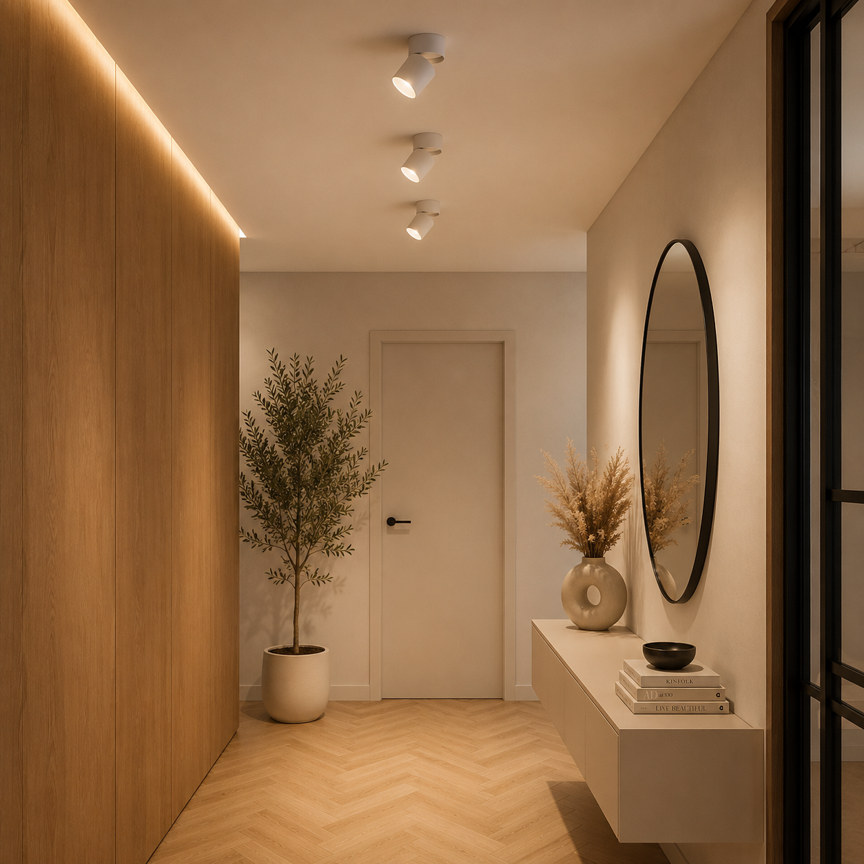 Créez un éclairage précis et d'ambiance avec un spot LED de plafond ajustable