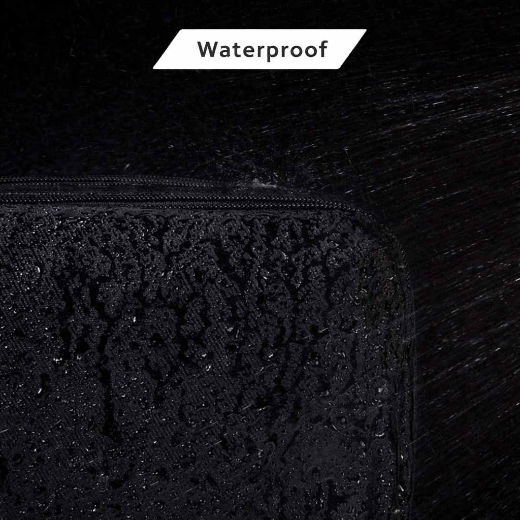 Trousse de toilette pour hommes – spacieuse avec doubles zips et compartiment étanche