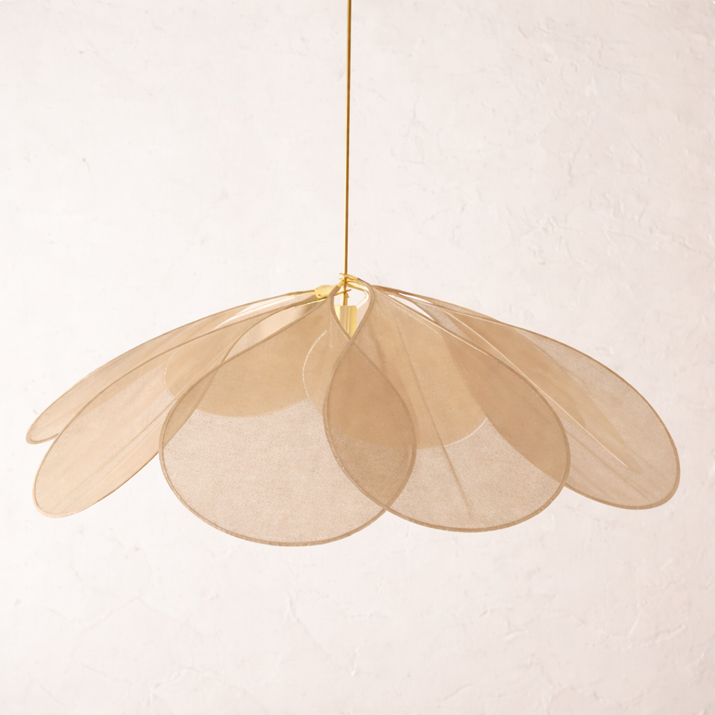 Florevia – Suspension Vintage avec Design Floral en Textile