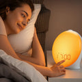 Skanto | Réveil au Lever du Soleil | Lumière Naturelle de Réveil avec Éclairage Ambiant pour Dormeurs Profonds & Matins Sombres