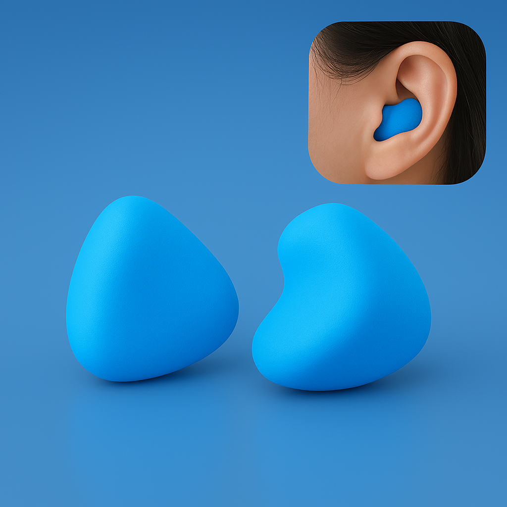 NoiseShield Bouchons d'Oreilles – Sommeil Tranquille et Concentration Totale