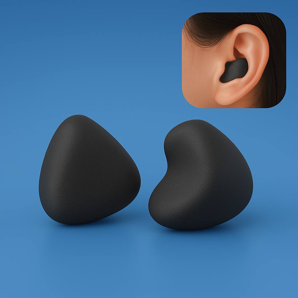 NoiseShield Bouchons d'Oreilles – Sommeil Tranquille et Concentration Totale