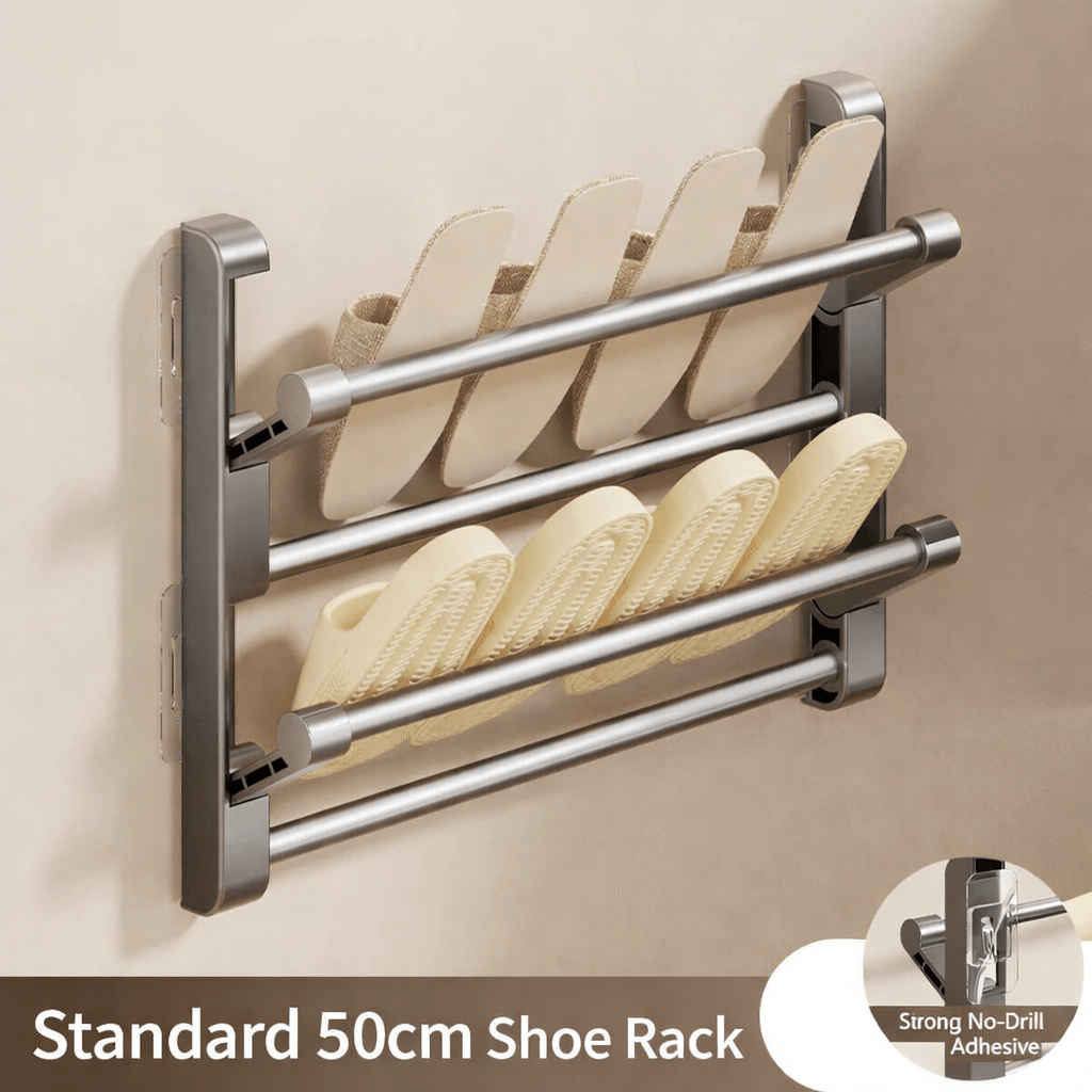 WANDORDNER – Étagère à chaussures murale avec drainage pour un rangement gain de place
