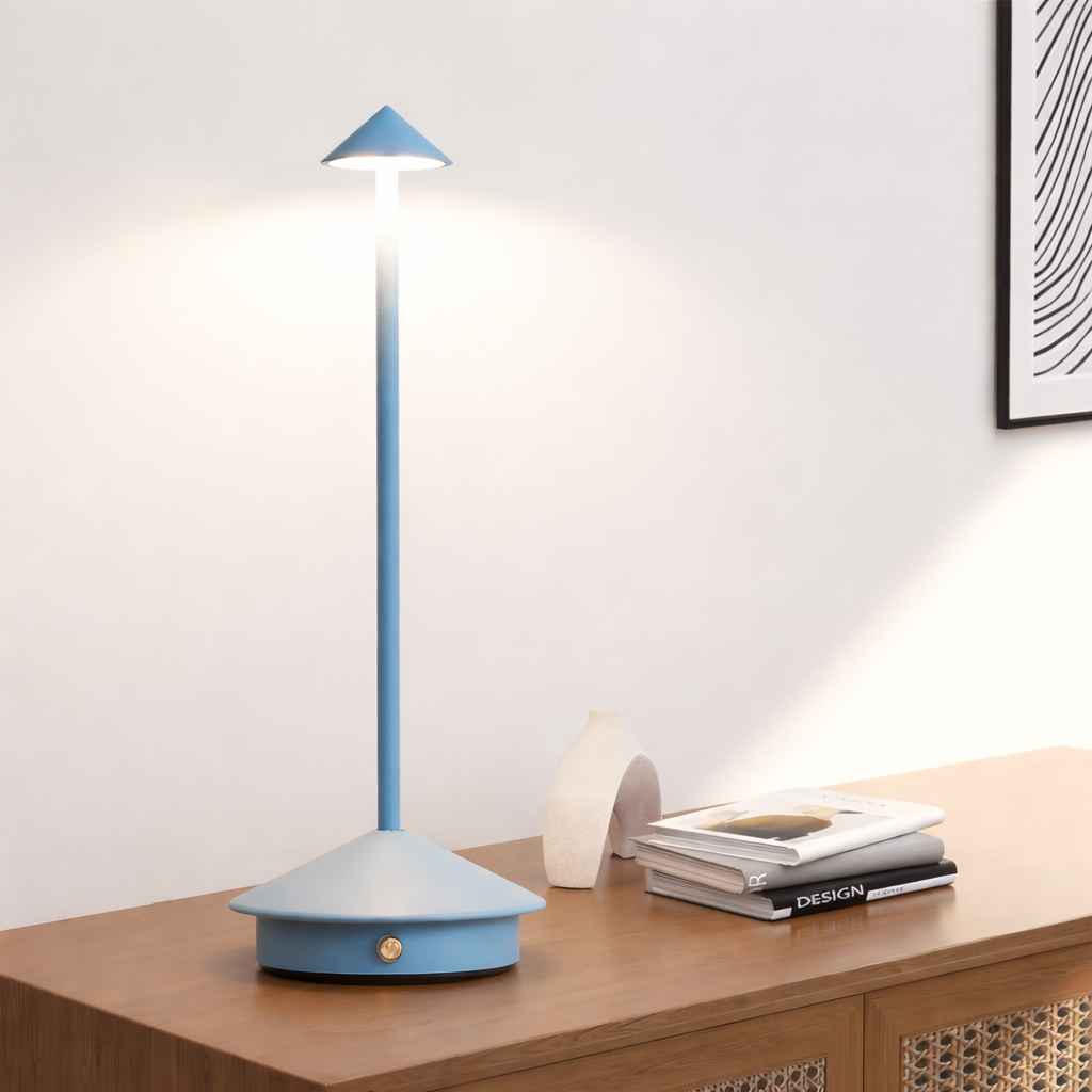 Lampe de table à batterie tactile