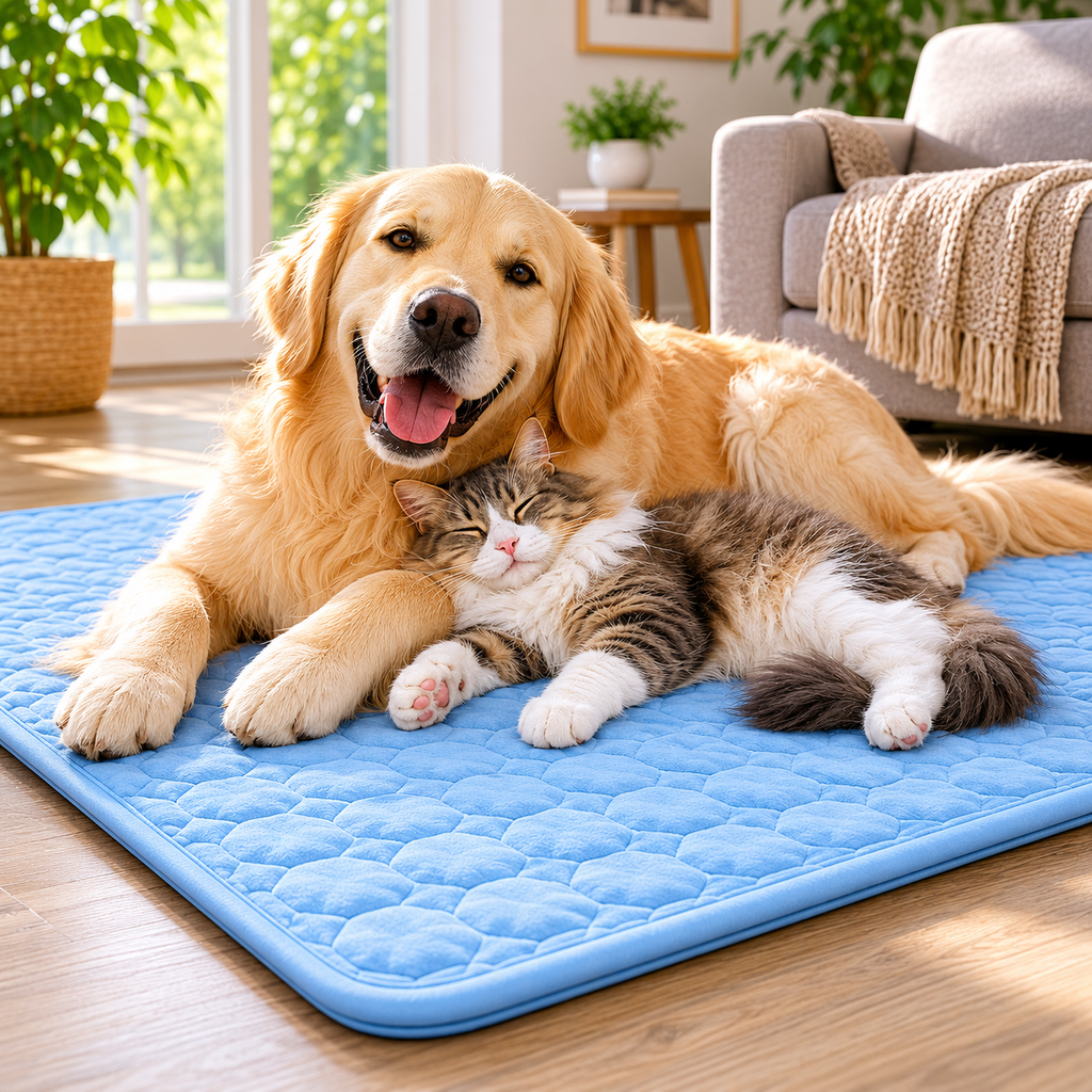 TAPIS CHILLPAWS – Lit Réfrigérant Extra Large pour Chiens et Chats