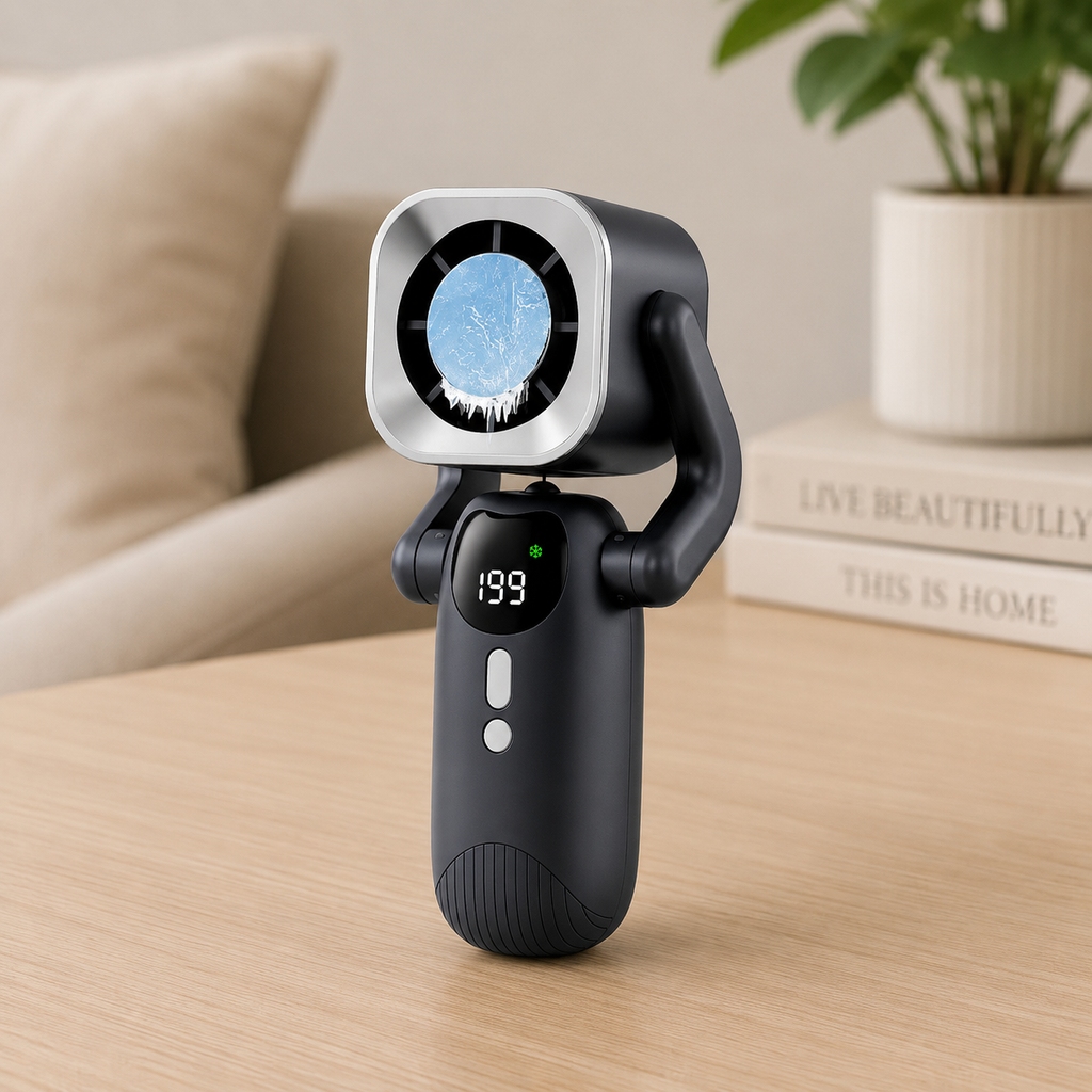 BREEZEVEX – Ventilateur Portable avec Batterie Durable pour Voyage et Travail