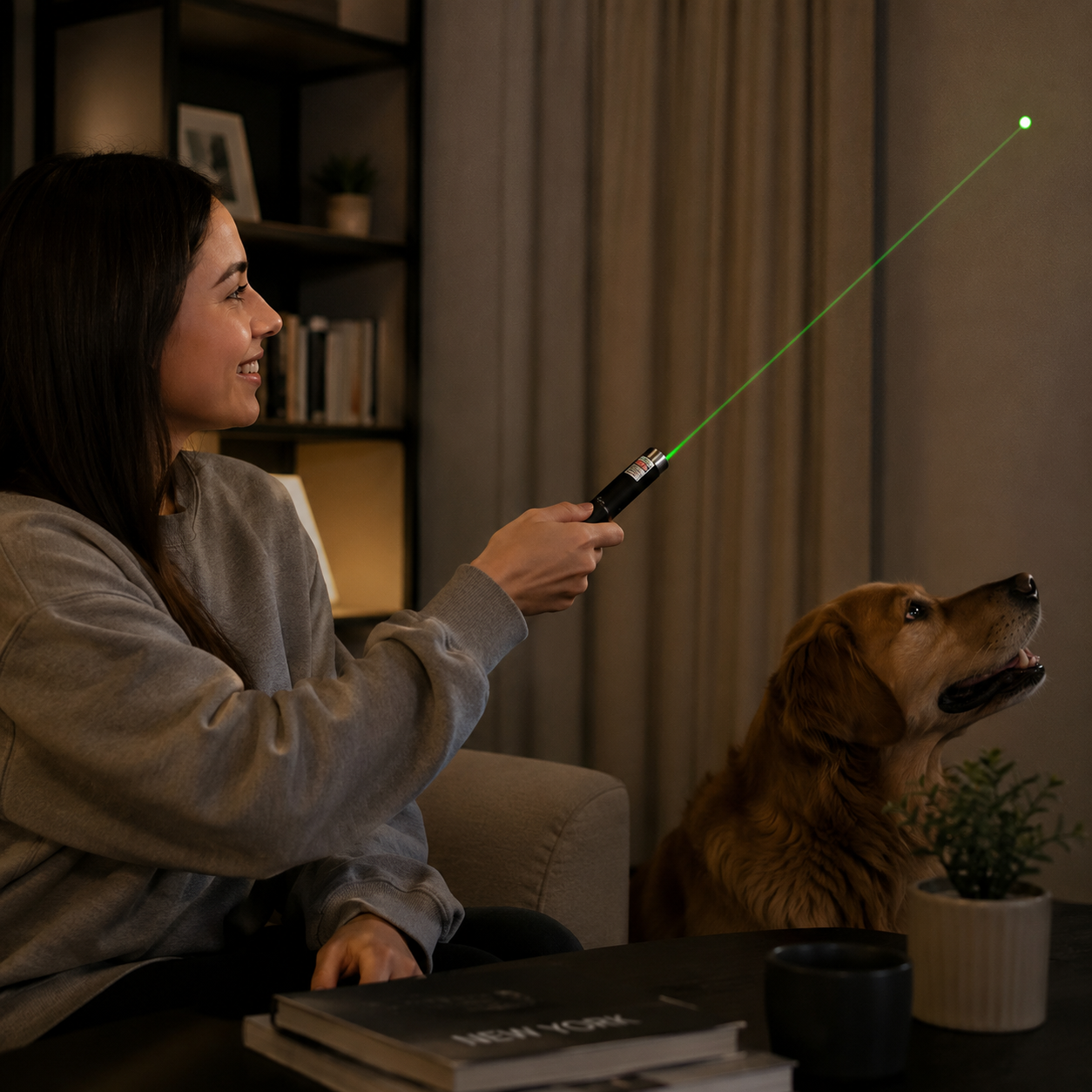 RAYLIX – Pointeur Laser Longue Distance avec Modes Multicolores Vibrants