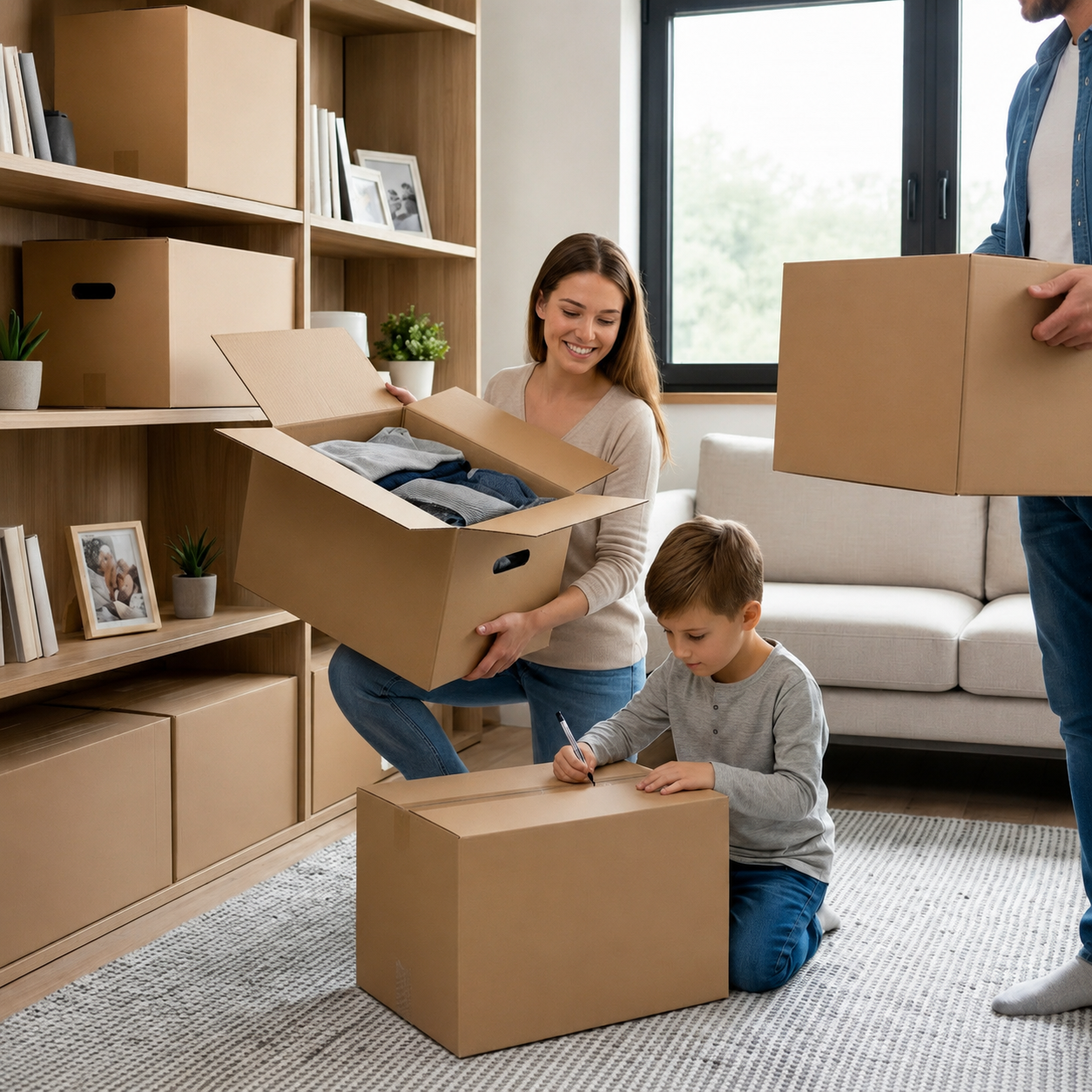 STOREMOVE – Boîtes de rangement grande capacité pour déménagement et organisation