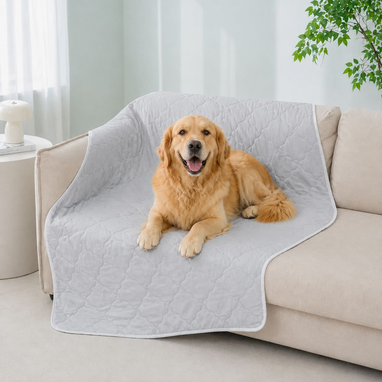COOLFLOW – Couverture Rafraîchissante Double Face pour Chiens et Chats