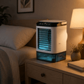 Ventilateur portable avec fonction brumisateur – spray rafraîchissant