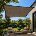 Filet d'ombrage en HDPE pour jardin et terrasse