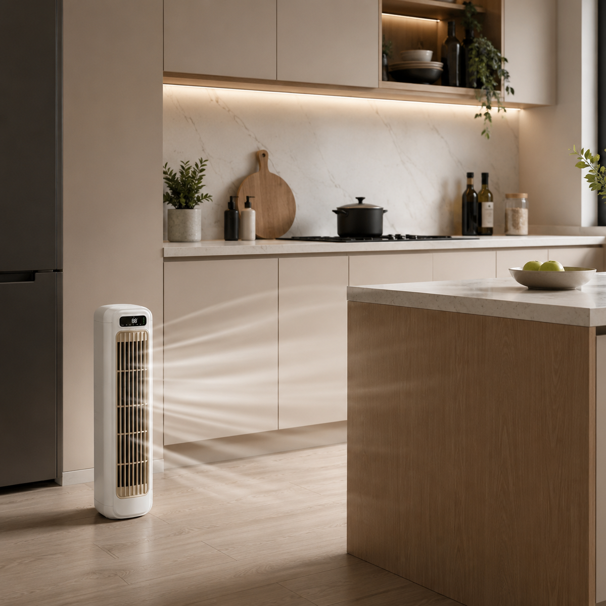 COOLVORTEX – Ventilateur de Refroidissement Portable avec Circulation d'Air Ajustable