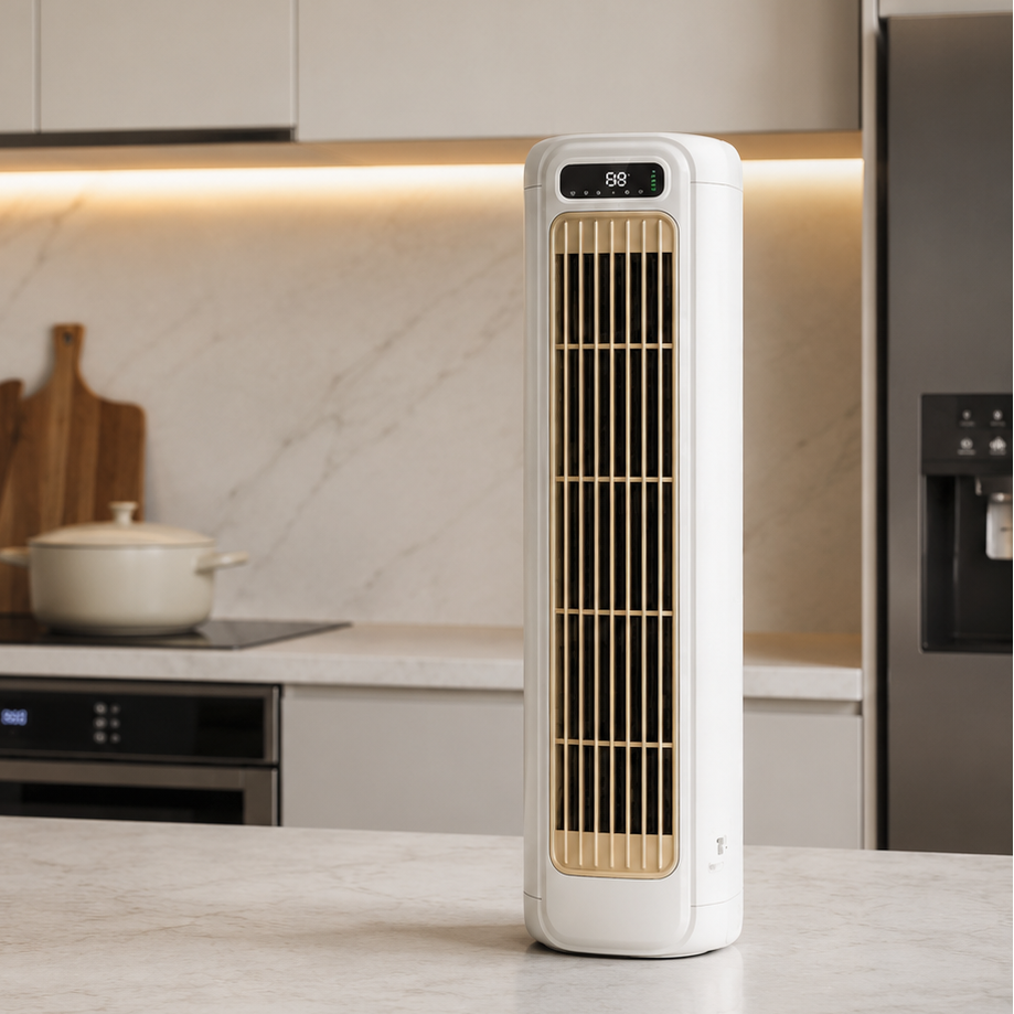COOLVORTEX – Ventilateur de Refroidissement Portable avec Circulation d'Air Ajustable