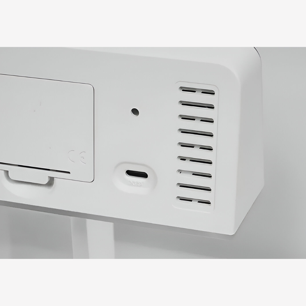 Réveil numérique LED au design moderne – silencieux et minimaliste