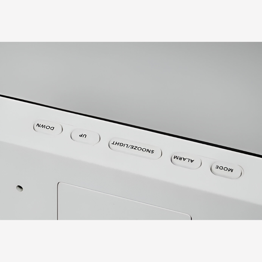 Réveil numérique LED au design moderne – silencieux et minimaliste