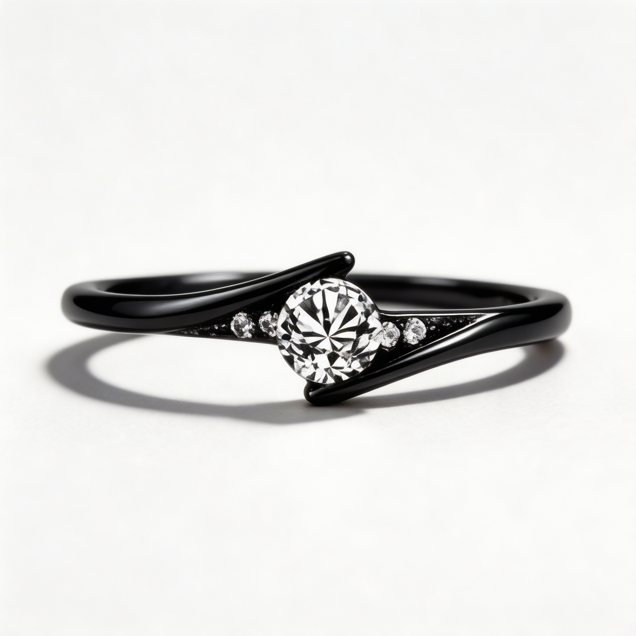 Leila - Bague classique en diamant