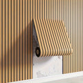 ECOWALL – Panneaux Muraux 3D en PVC Auto-adhésifs avec Texture Bois Réaliste