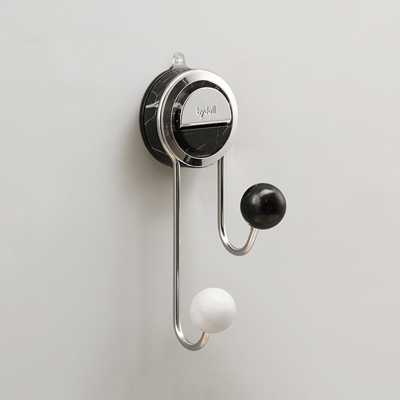 ROLLFIX - Support de papier toilette en acier inoxydable sans perçage avec forte suction pour une installation sécurisée et sans dommages dans la salle de bain