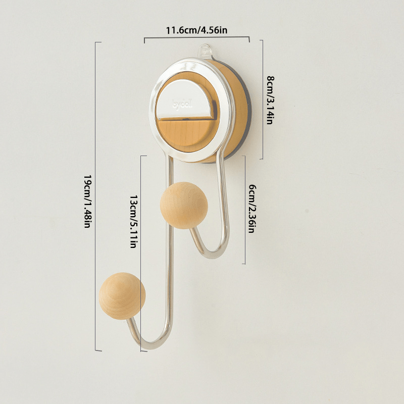 ROLLFIX - Support de papier toilette en acier inoxydable sans perçage avec forte suction pour une installation sécurisée et sans dommages dans la salle de bain