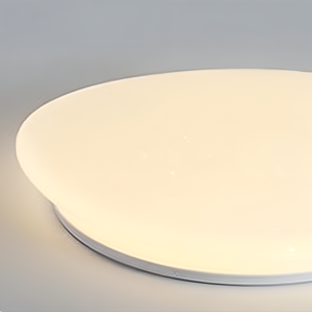 Peblira – Lampe de plafond avec design en petits cailloux et LED intégrée
