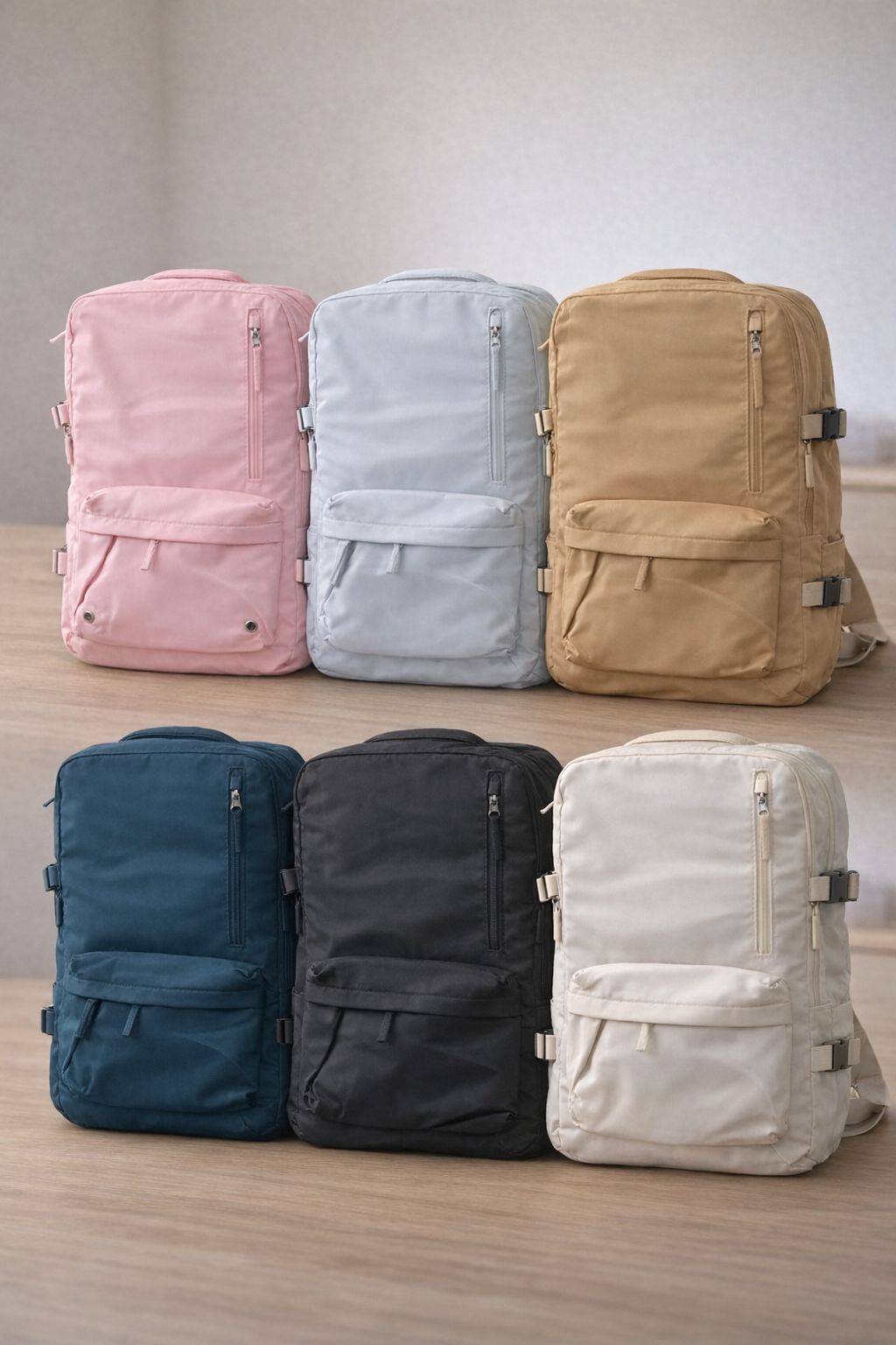 Grand sac à dos de voyage pour femmes – Sac à dos de randonnée imperméable | Protection contre le vol