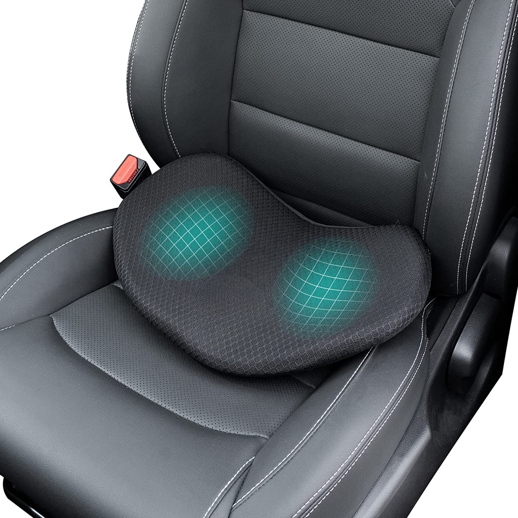 DRIVEZEN - Coussin de Siège Auto Premium avec Coussin Lombaire Intégré