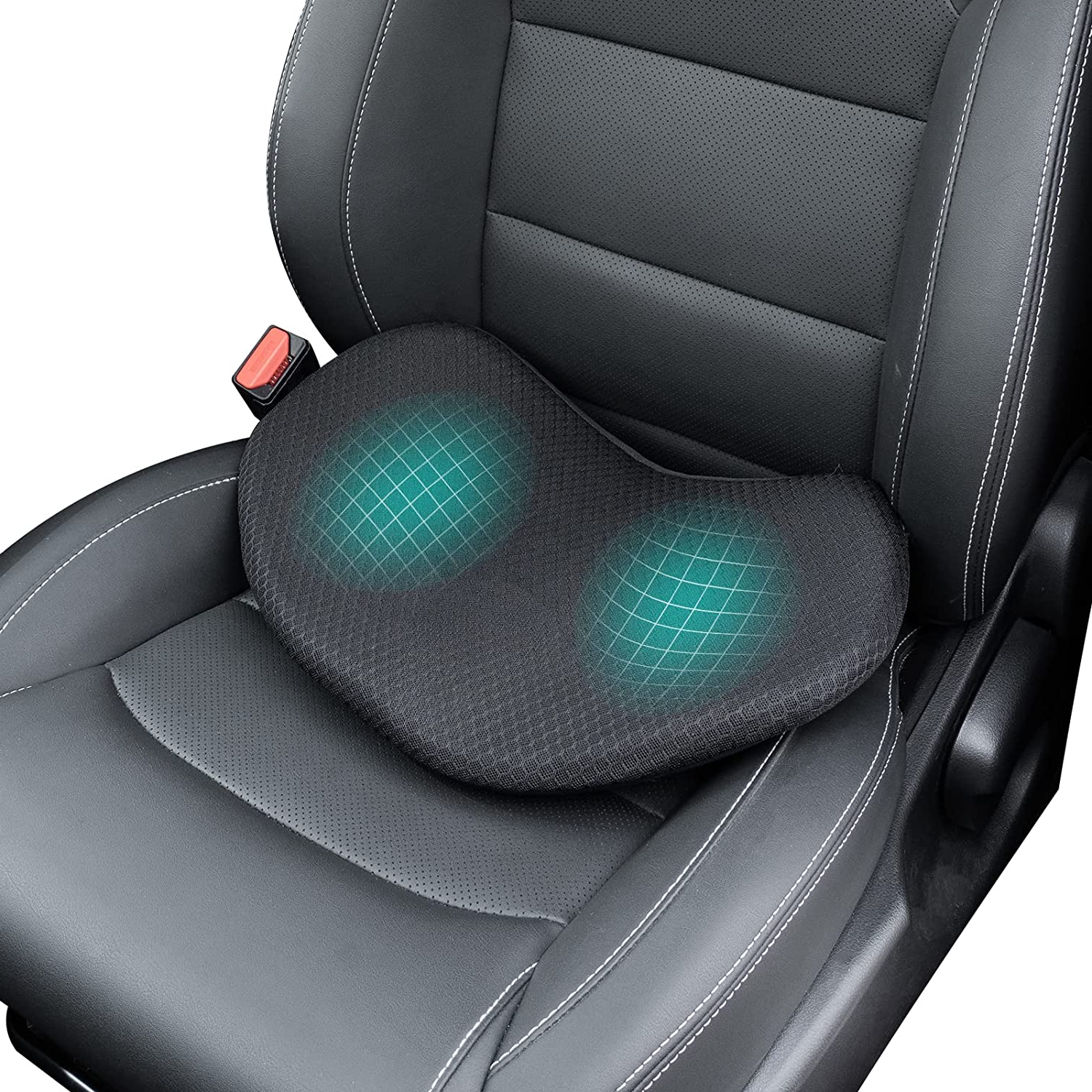 DRIVEZEN - Coussin de Siège Auto Premium avec Coussin Lombaire Intégré