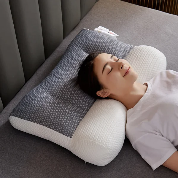 ALIGNREST – Support Ergonomique pour le Cou pour un Sommeil Reposant et Sans Douleur