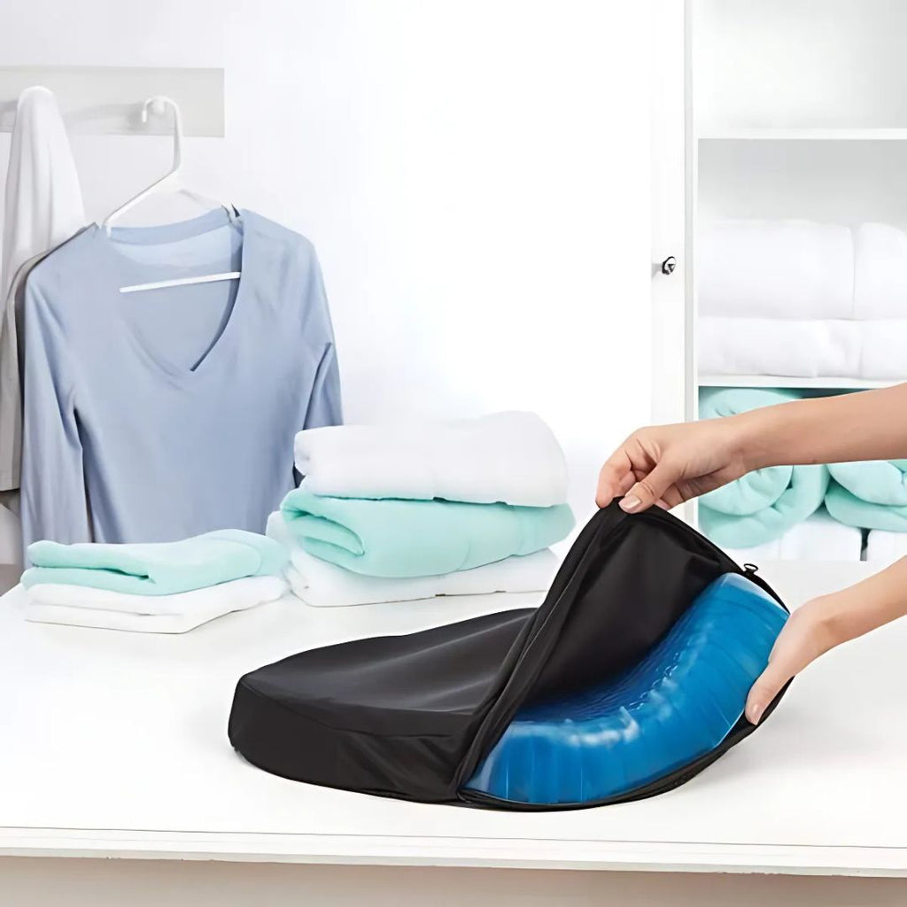 Skanto | GelRelax Coussin – Coussin orthopédique en gel pour soulagement de la pression et confort