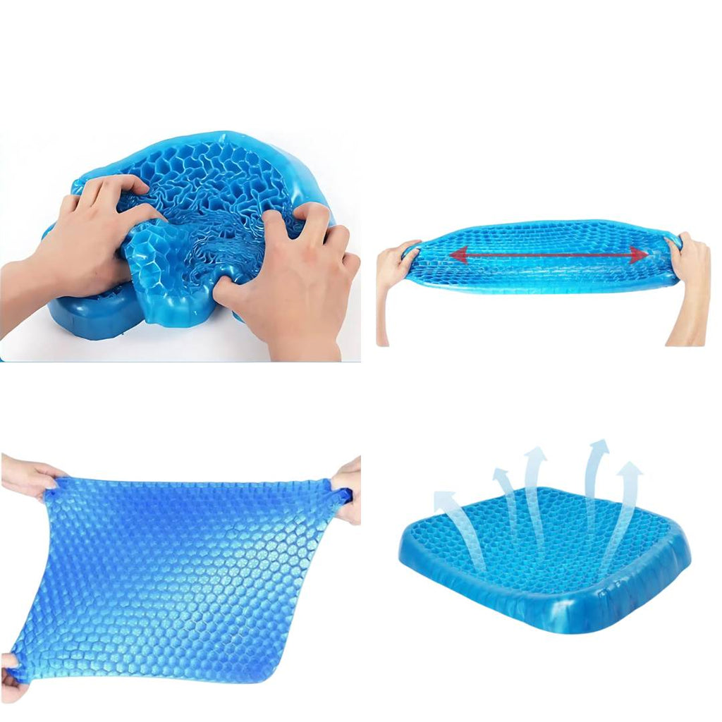 Skanto | GelRelax Coussin – Coussin orthopédique en gel pour soulagement de la pression et confort