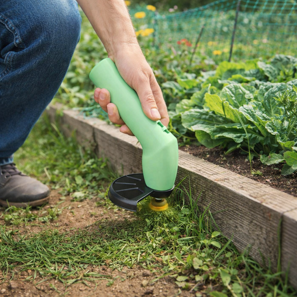 TURBOTRIM – Tondeuse à gazon portable pour le travail extérieur dans le jardin