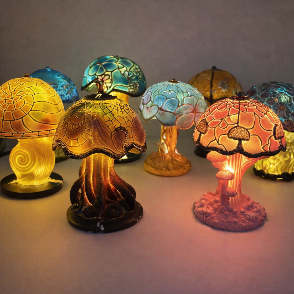 MOONLUME - Lampe en verre sans fil avec un éclairage doux et chaud, conçue pour créer une atmosphère cosy, artistique et relaxante dans tout espace intérieur