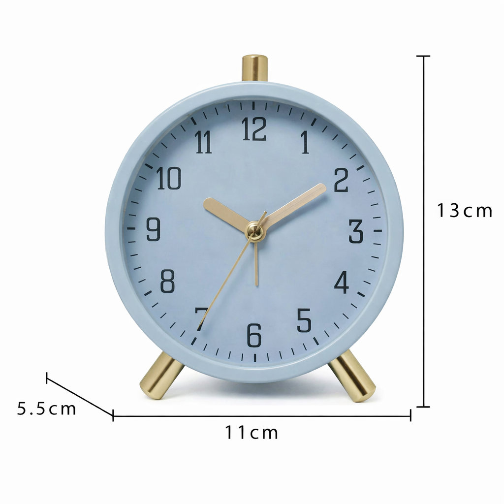 NORDIC TIME – Horloge de table scandinave silencieuse
