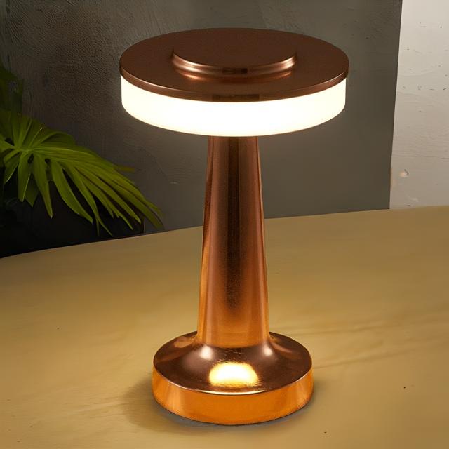 Lunivo Lampe de Table – Lampe LED sans fil avec capteur tactile et batterie rechargeable