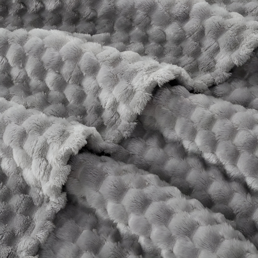 ThermaLuxe Plaid – Couverture en Velours Épais au Design Élégant pour une Chaleur Maximale